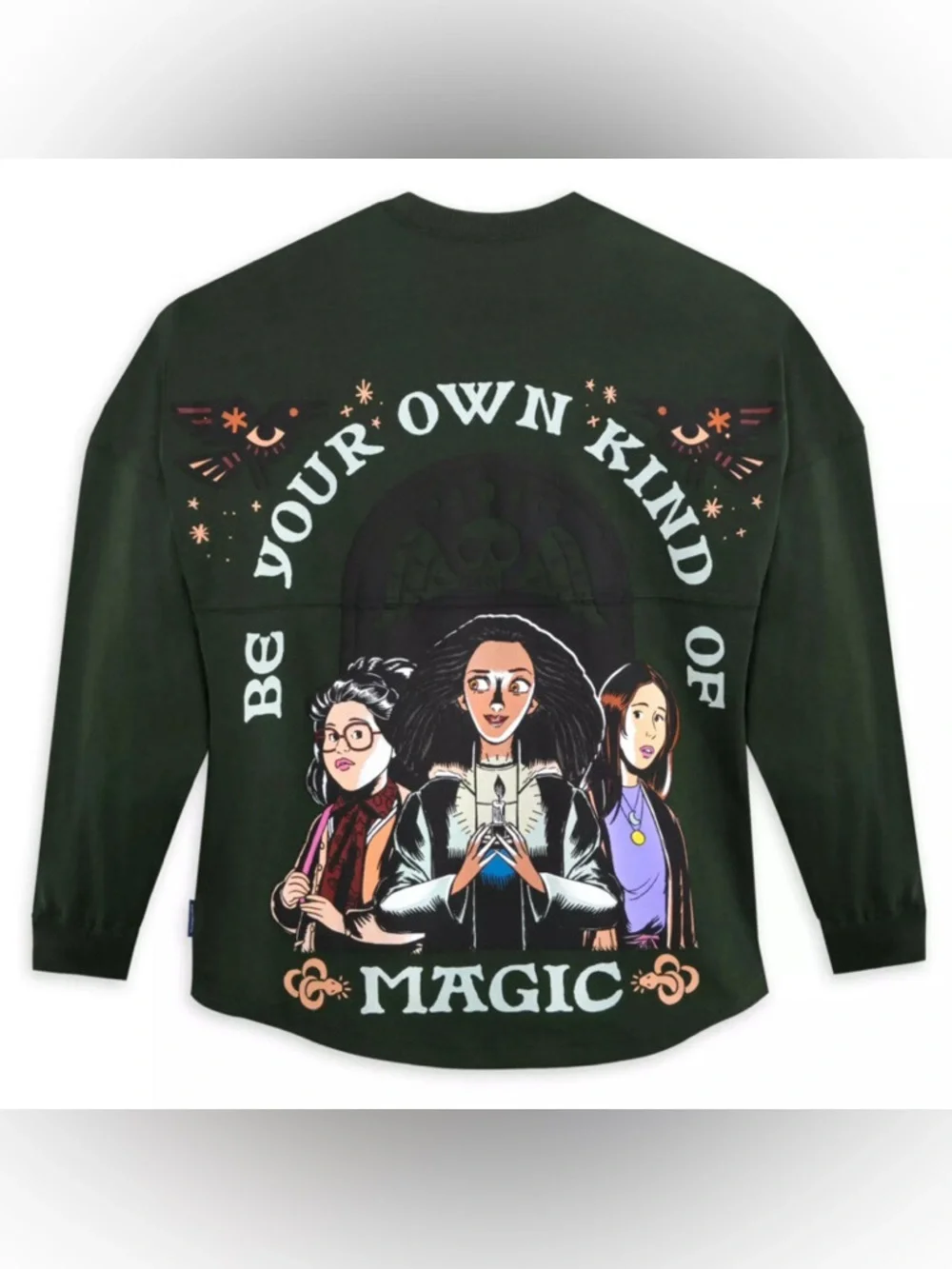 Halloween 2023 Hocus Pocus 2 Green Spirit Jersey Size Large